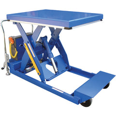 Hd Portable Scissor Lift Table 1K 24 × 48 - Exact Industrial Supply