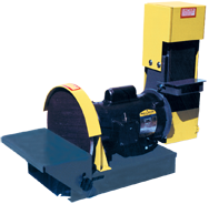 4" x 36" Belt and 10" Disc Bench Top Combination Sander with Full Safety Belt Guard 1/2HP 110V; 1PH - Top Tool & Supply