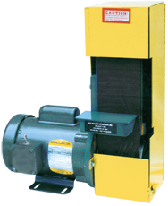 Belt Sander-with Dust Collector & Stand - #S4SV; 4 x 36'' Belt; 1/2HP; 1PH Motor - Top Tool & Supply