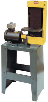 Belt Sander - #S6M-3; 6 x 48'' Belt; 3HP; 3PH; 220/440V Motor - Top Tool & Supply