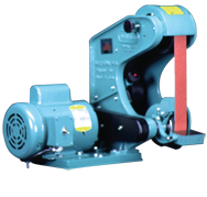 Belt Grinder - #482MC100V; 2 x 48'' Belt; 1HP; 1PH; 110V Motor - Top Tool & Supply