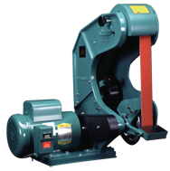 Belt Grinder - #760MC200B; 1-1/2 x 60'' Belt; 2HP; 3PH; 230V Motor - Top Tool & Supply