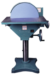 Heavy Duty Disc Sander-With Forward/Rev and Magnetic Starter - Model #23100 - 20'' Disc - 3HP; 3PH; 230V Motor - Top Tool & Supply