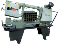 Horizontal Wet Bandsaw - #1318 - 13 x 18'' Capacity - 3 HP; 3PH; 220/440V Motor - Top Tool & Supply