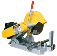 Abrasive Cut-Off Saw - #100023; Takes 10" x 5/8 Hole Wheel (Not Included); 3HP; 3PH; 220V Motor - Top Tool & Supply