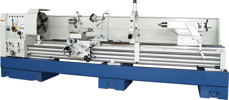 Large Spindle Hole Lathe - #33680 - 33'' Swing - 80'' Between Centers - 15 HP Motor - Top Tool & Supply