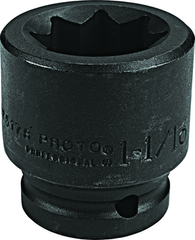 Proto® 1" Drive Impact Socket 1-5/8" - 8 Point - Top Tool & Supply