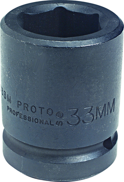 Proto® 1" Drive Impact Socket 55 mm - 6 Point - Top Tool & Supply