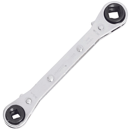 Proto Refrigeration Wrench 1/4″ × 3/8″ Square & 3/16″ × 5/16″ Square - Top Tool & Supply