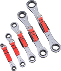 Proto® Tether-Ready 5 Piece Double Box Ratcheting Wrench Set - 6 & 12 Point - Top Tool & Supply