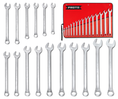 31 Pc. Satin Combination ASD Wrench Set - 12 Point - Top Tool & Supply