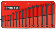 Proto® 15 Piece Black Oxide Metric Combination ASD Wrench Set - 12 Point - Top Tool & Supply