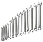Proto® 14 Piece Full Polish Antislip Metric Combination Wrench Set - 12 Point - Top Tool & Supply
