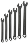 Proto® 6 Piece Black Oxide Antislilp Metric Combination Wrench Set - 12 Point - Top Tool & Supply