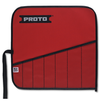 Proto® Red Canvas 6-Pocket Tool Roll - Top Tool & Supply