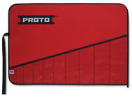 Proto® Red Canvas Tool Roll 10 Piece - Top Tool & Supply