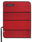 Proto® Red Canvas 26-Pocket Tool Roll - Top Tool & Supply