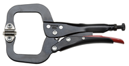 Proto® Locking Mini C-Clamp Pliers w/Swivel Pads - 6-1/2" - Top Tool & Supply