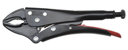 Proto® Locking Curved Jaw Pliers w/Cutter - 5-1/2" - Top Tool & Supply