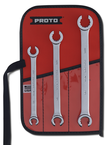 Proto® 3 Piece Double End Flare Nut Wrench Set - 12 Point - Top Tool & Supply