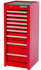 Proto® 440SS Side Cabinet - 9 Drawer, Red - Top Tool & Supply