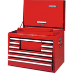 Proto® 440SS 27" Top Chest with Drop Front - 10 Drawer, Red - Top Tool & Supply