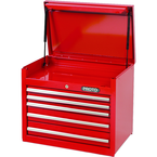 Proto® 440SS 27" Top Chest - 5 Drawer, Red - Top Tool & Supply
