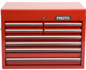 Proto® 440SS 27" Top Chest - 8 Drawer, Red - Top Tool & Supply