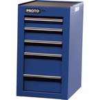 Proto® 450HS Side Cabinet - 5 Drawer, Blue - Top Tool & Supply