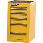 Proto® 450HS Side Cabinet - 5 Drawer, Yellow - Top Tool & Supply