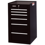 Proto® 450HS Side Cabinet - 6 Drawer, Black - Top Tool & Supply