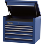 Proto® 450HS 34" Top Chest - 5 Drawer, Blue - Top Tool & Supply