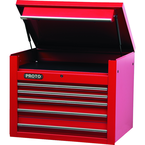 Proto® 450HS 34" Top Chest - 5 Drawer, Red - Top Tool & Supply