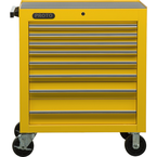 Proto® 450HS 34" Roller Cabinet - 8 Drawer, Yellow - Top Tool & Supply