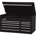 Proto® 450HS 50" Top Chest - 10 Drawer, Black - Top Tool & Supply