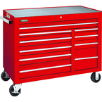 Proto® 450HS 50" Workstation - 10 Drawer, Red - Top Tool & Supply