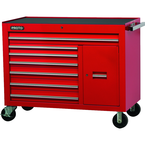 Proto® 450HS 50" Workstation - 7 Drawer & 1 Shelf, Red - Top Tool & Supply