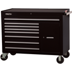 Proto® 450HS 50" Workstation - 8 Drawer & 2 Shelves, Black - Top Tool & Supply