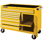 Proto® 450HS 50" Workstation - 8 Drawer & 1 Shelf, Yellow - Top Tool & Supply