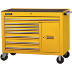 Proto® 450HS 50" Workstation - 8 Drawer & 2 Shelves, Yellow - Top Tool & Supply