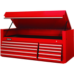 Proto® 450HS 66" Top Chest - 10 Drawer, Red - Top Tool & Supply