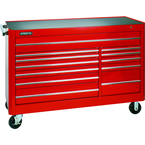 Proto® 450HS 66" Workstation - 12 Drawer, Red - Top Tool & Supply