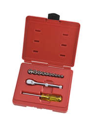 Proto® 1/4" Drive 12 Piece Socket, Combination Set - 12 Point - Top Tool & Supply