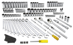 Proto® 1/4", 3/8", & 1/2" Drive 148 Piece Socket Set- 6 and 12 Point - Top Tool & Supply