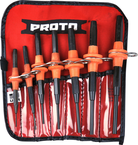 Proto® Tether-Ready 7 Piece Pin Punch Set - Top Tool & Supply