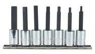 Proto® 3/8" Drive 7 Piece Hex Bit Set - Top Tool & Supply