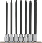 Proto® 3/8" Drive 7 Piece Ball Style Extra Long Hex Bit Set - Top Tool & Supply