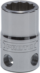 Proto® Tether-Ready 3/8" Drive Socket 11 mm - 12 Point - Top Tool & Supply