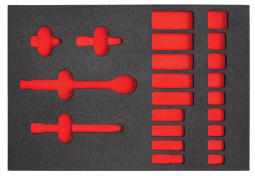 Proto® Foam Tray for Tool Set J52134 with Precision 90 Ratchet- 11x16" - Top Tool & Supply