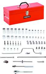 Proto® 3/8" Drive 58 Piece Socket, Combination Set - 12 Point - Top Tool & Supply